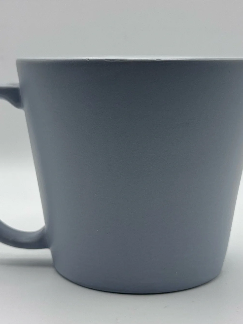 STARBUCKS 2019 Matte Gray Coffee Mug, Embossed, Siren, Wide Mouth, 12 oz